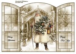 Father Christmas Gatefold