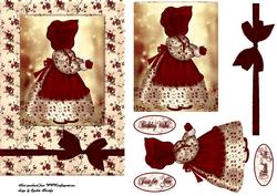 Sunbonnet Sue Rose