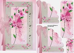 Pink Blossom and Bookmark