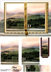Derwent Water Bookmark Card