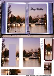 Sunset Billing Lake Book