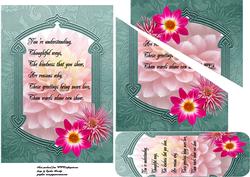 Mint Bookmark Card