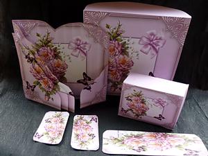 Roses and Butterflies Wraparound
