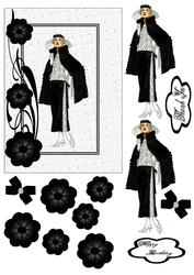 Fashion Lady Card