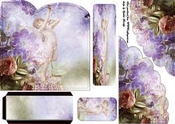 Boy Angel Bookmark Card