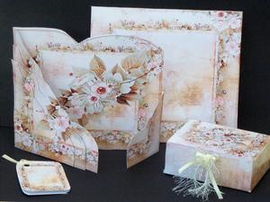 Script Vintage Flowers Wraparound Kit