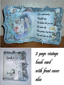 Vintage Book Card Mini Kit