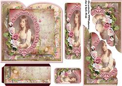 Vintage Girl Bookmark