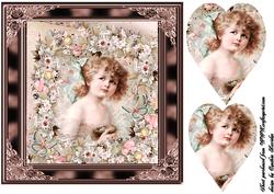 Vintage Framed Card