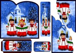 Christmas Choir Bookmark