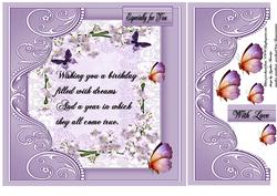 Butterflies Card