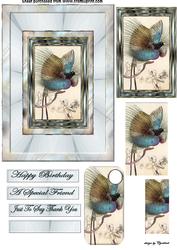 Oriental Bird and Fairies