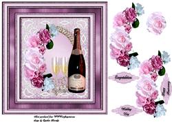 Wedding or Anniversary Decoupage