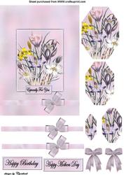 Flower Display Shaped Pyramids
