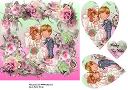 Pink Roses Wedding Day