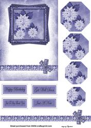 Blue Flower Pryamage