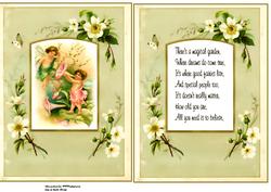 Vintage Fairy Card and Insert