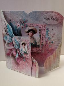 Vintage Lady Frame Mini Kit