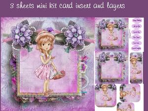 Girl Framed Mini Kit