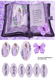 Lavender Fairy Book