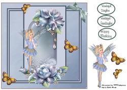 Blue Rose Fairy