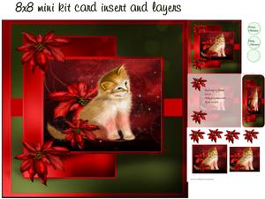 Christmas Kitten Mini Kit