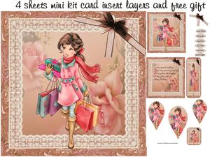 Rose Shopping Mini Kit