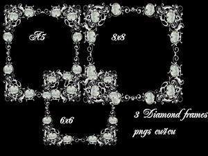 3 Diamond Frames