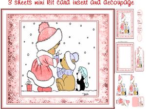 Christmas Pink Izzy Mini Kit