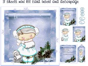 Christmas Izzy Blue Mini Kit