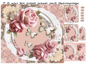 Pink Roses Mini Kit
