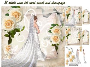 Cream Roses Wedding Mini Kit