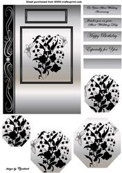 Silver Wedding Anniversary and Birthday