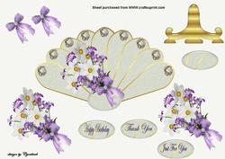 Flowers with Fan