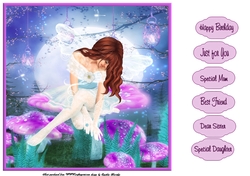 where fairies live card
