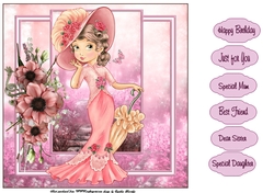 the lady card