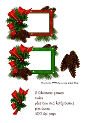 Christmas frames cu4cu