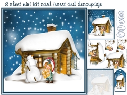 Christmas house mini kit