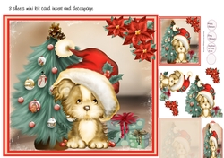Christmas puppy mini kit