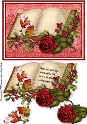 Christmas santa book