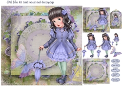 little lady in blue mini kit