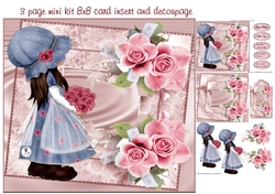 sunbonnet blue mini kit