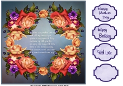 mothers day roses card