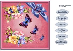 flower butterfly