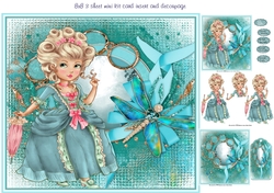 little lady glass frame mini kit
