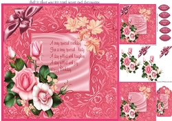 framed roses mini kit