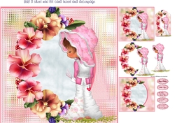 pansies girl mini kit