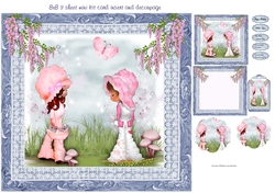 girls framed mini kit