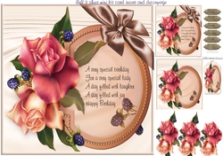 oval roses mini kit