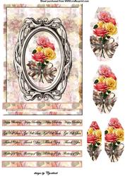 Roses Framed Pryamage